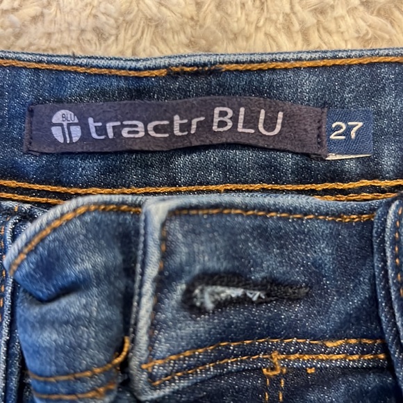 Tractr blu jeans size 27 - Picture 2 of 5